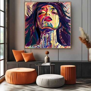 Quadro Stampa su Tela Libera Emozione - CupidoDesign