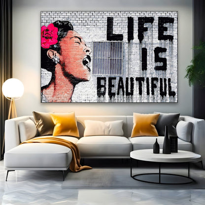 Elämä on kaunista, Banksy