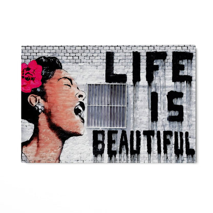 Gyvenimas yra gražus, Banksy