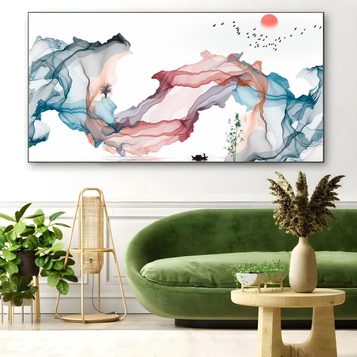 Abstract Line 50x100cm