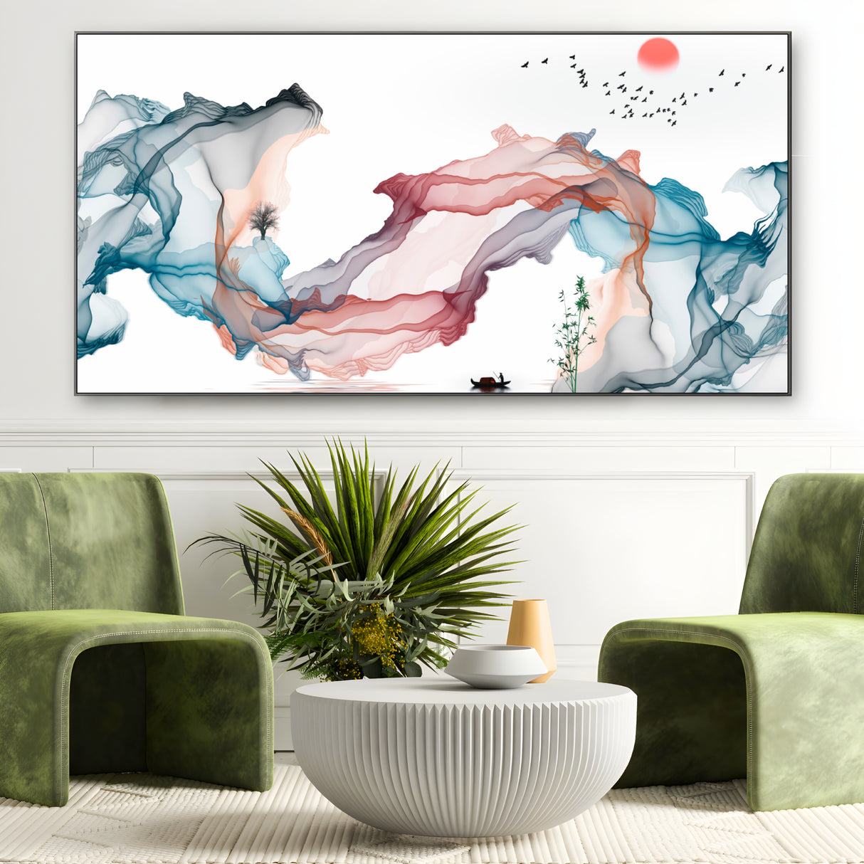 Abstract Line 50x100cm