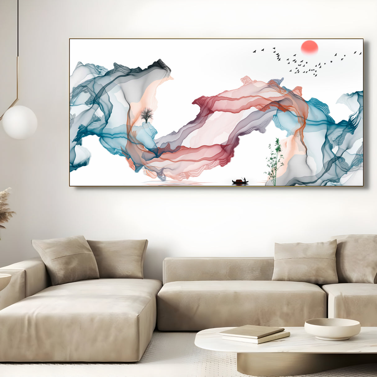 Abstract Line 50x100cm