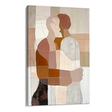 Quadro Stampa su Tela Linee d'Affetto - CupidoDesign