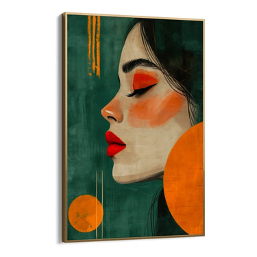 Quadro Stampa su Tela Linee di Bellezza - CupidoDesign