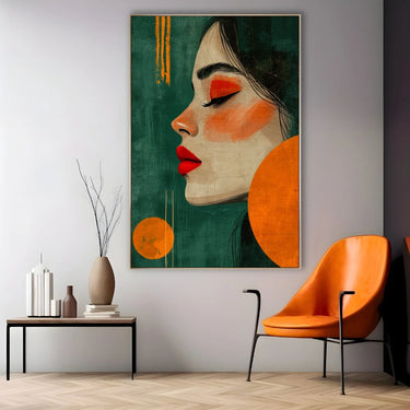 Quadro Stampa su Tela Linee di Bellezza - CupidoDesign