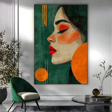 Quadro Stampa su Tela Linee di Bellezza - CupidoDesign