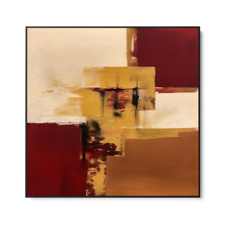 Quadro Stampa su Tela L'intensità del rosso - CupidoDesign