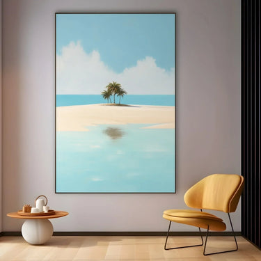 Quadro Stampa su Tela L'isola dell'eternità - CupidoDesign