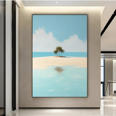 Quadro Stampa su Tela L'isola dell'eternità - CupidoDesign