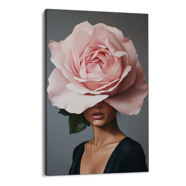 Quadro Stampa su Tela Lo sguardo che sboccia - CupidoDesign