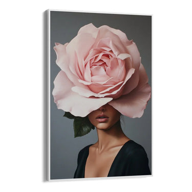 Quadro Stampa su Tela Lo sguardo che sboccia - CupidoDesign