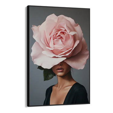 Quadro Stampa su Tela Lo sguardo che sboccia - CupidoDesign
