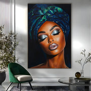 Quadro Stampa su Tela Lo sguardo e l’etere - CupidoDesign