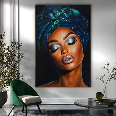 Quadro Stampa su Tela Lo sguardo e l’etere - CupidoDesign