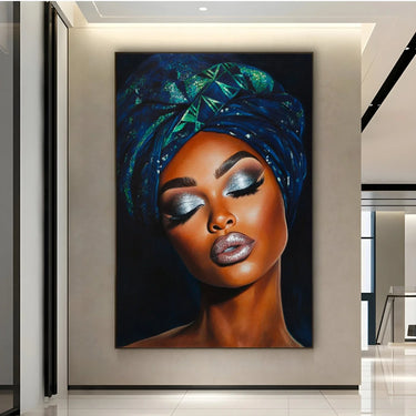 Quadro Stampa su Tela Lo sguardo e l’etere - CupidoDesign