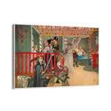 L'Onomastico nella Casa di Legno, Carl Larsson - CupidoDesign