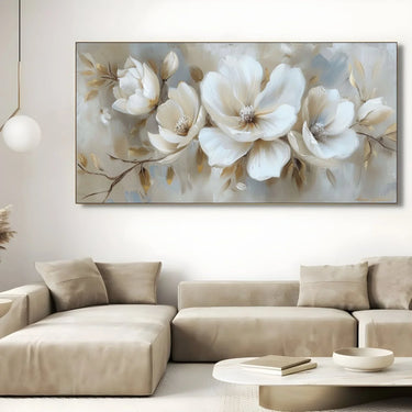 Quadro Stampa su Tela Luce Argentata - CupidoDesign