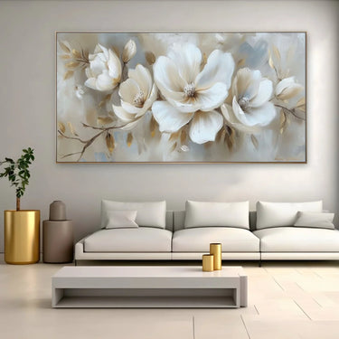 Quadro Stampa su Tela Luce Argentata - CupidoDesign