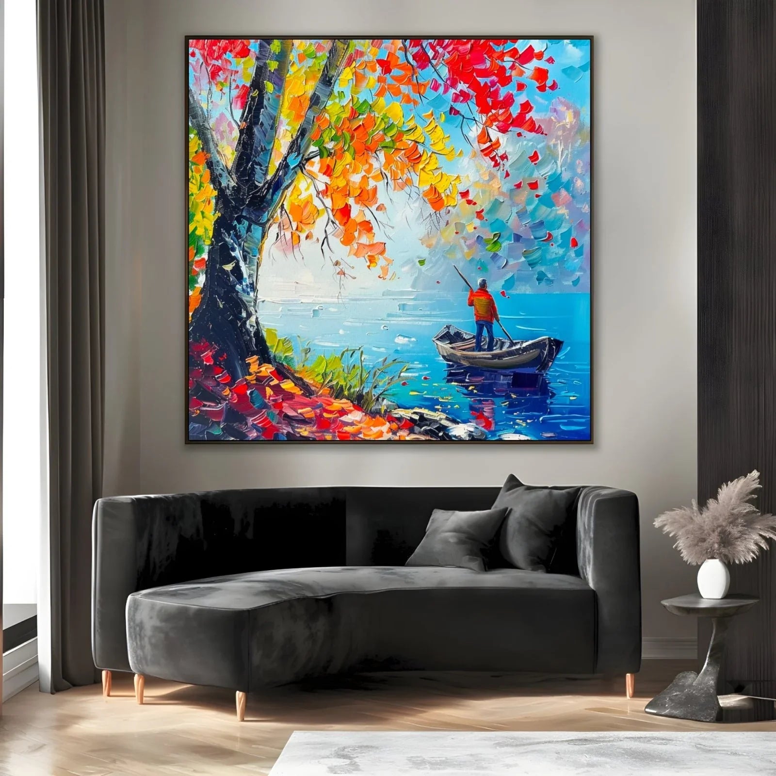 Quadro Stampa su Tela Luce del Mattino - CupidoDesign
