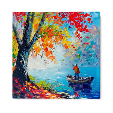 Quadro Stampa su Tela Luce del Mattino - CupidoDesign