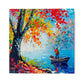 Quadro Stampa su Tela Luce del Mattino - CupidoDesign