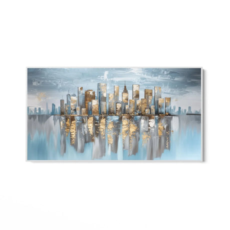 Quadro Stampa su Tela Luce e Ombra Urbana - CupidoDesign