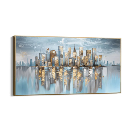 Quadro Stampa su Tela Luce e Ombra Urbana - CupidoDesign