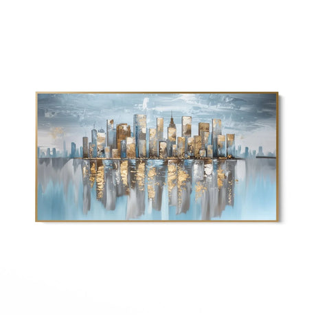 Quadro Stampa su Tela Luce e Ombra Urbana - CupidoDesign