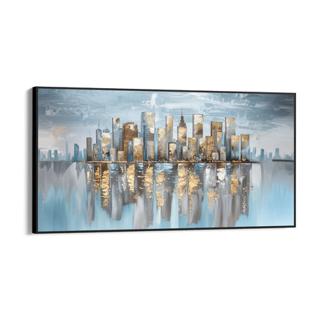 Quadro Stampa su Tela Luce e Ombra Urbana - CupidoDesign