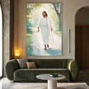 Quadro Stampa su Tela Luce nel Cammino - CupidoDesign