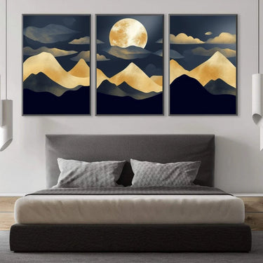 Quadro Stampa su Tela Luce nella Notte - CupidoDesign