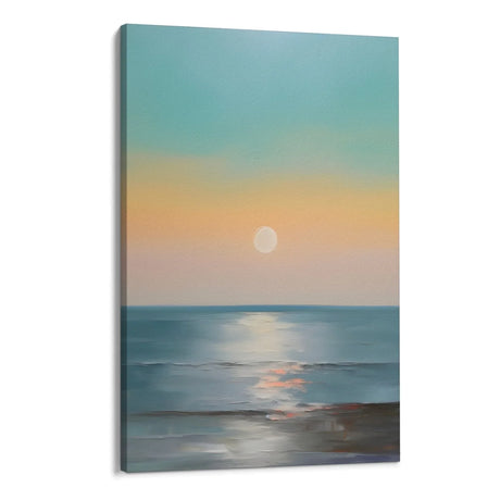 Quadro Stampa su Tela Luce sul Mare - CupidoDesign