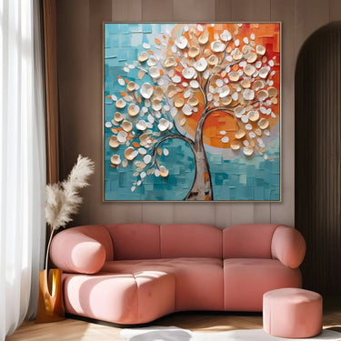 Quadro Stampa su Tela Luce tra i Folti Rami - CupidoDesign