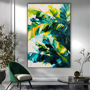 Quadro Stampa su Tela Luce Tropicale - CupidoDesign