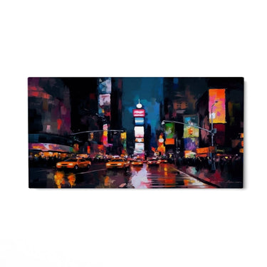 Quadro Stampa su Tela Luci Urbane - CupidoDesign