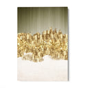 Quadro Stampa su Tela Luci Dorate - CupidoDesign