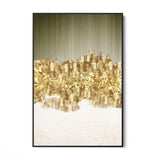 Quadro Stampa su Tela Luci Dorate - CupidoDesign