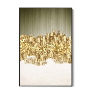 Quadro Stampa su Tela Luci Dorate - CupidoDesign