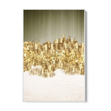 Quadro Stampa su Tela Luci Dorate - CupidoDesign