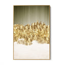 Quadro Stampa su Tela Luci Dorate - CupidoDesign