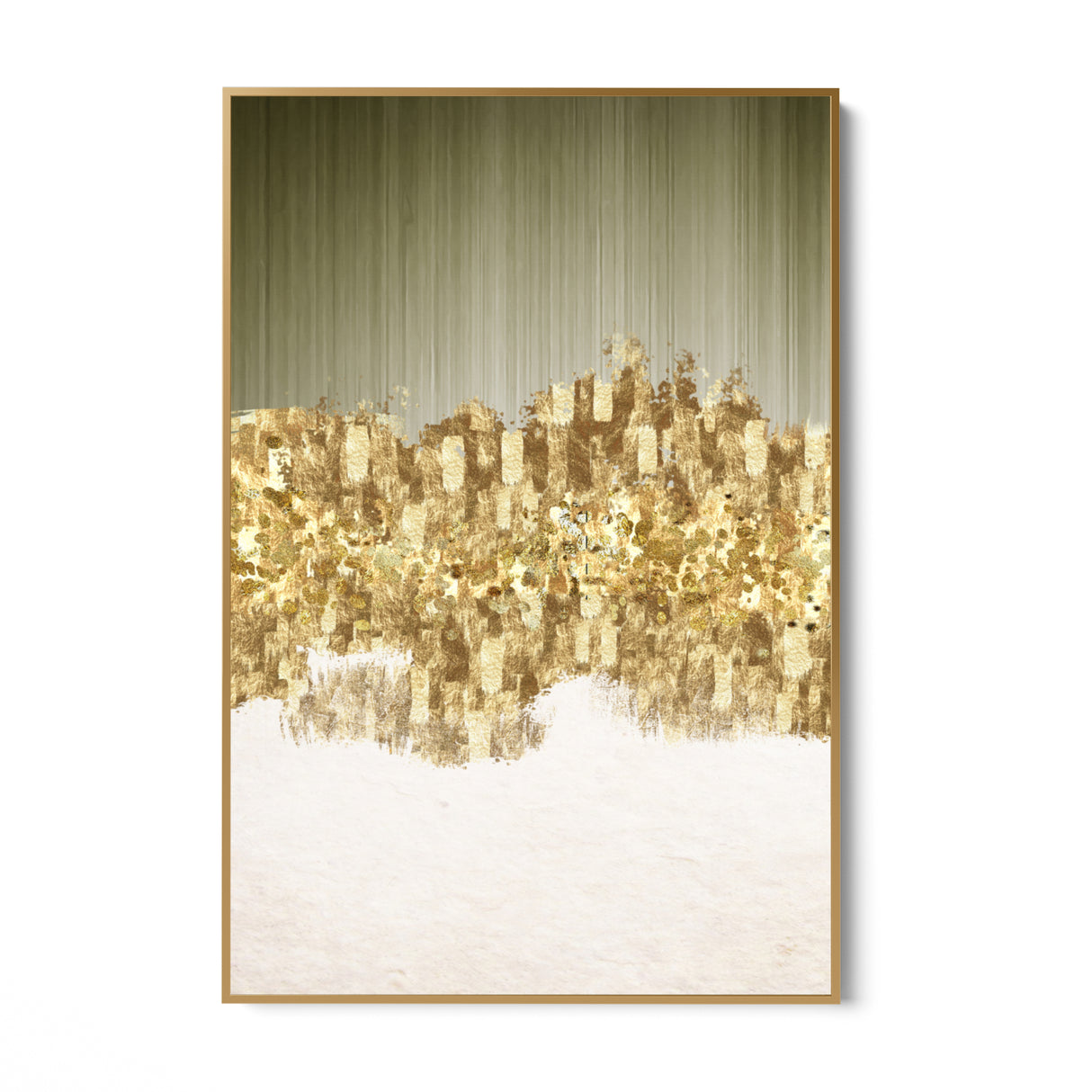 Quadro Stampa su Tela Luci Dorate - CupidoDesign