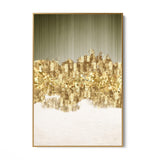 Quadro Stampa su Tela Luci Dorate - CupidoDesign