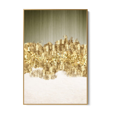 Quadro Stampa su Tela Luci Dorate - CupidoDesign
