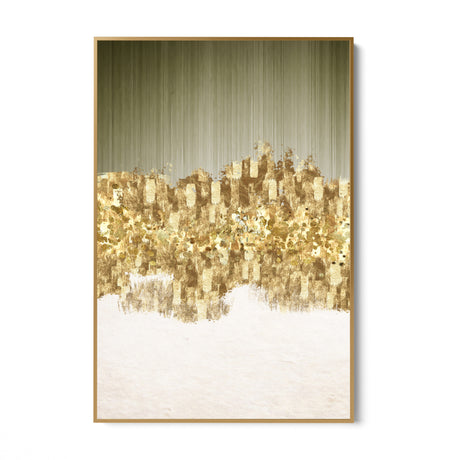 Quadro Stampa su Tela Luci Dorate - CupidoDesign
