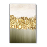 Quadro Stampa su Tela Luci Dorate - CupidoDesign