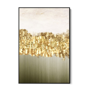 Quadro Stampa su Tela Luci Dorate - CupidoDesign