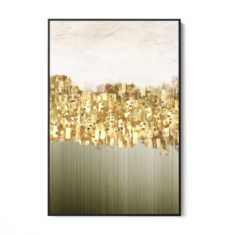 Quadro Stampa su Tela Luci Dorate - CupidoDesign