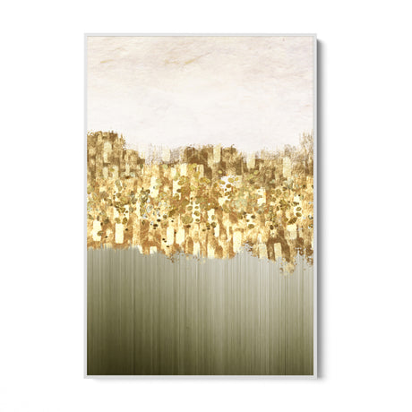 Quadro Stampa su Tela Luci Dorate - CupidoDesign