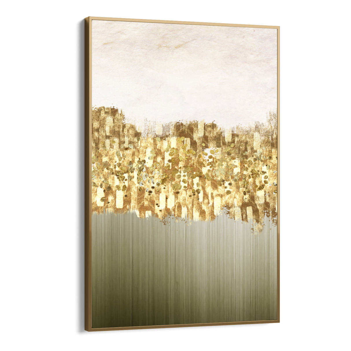 Quadro Stampa su Tela Luci Dorate - CupidoDesign