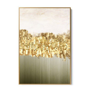 Quadro Stampa su Tela Luci Dorate - CupidoDesign